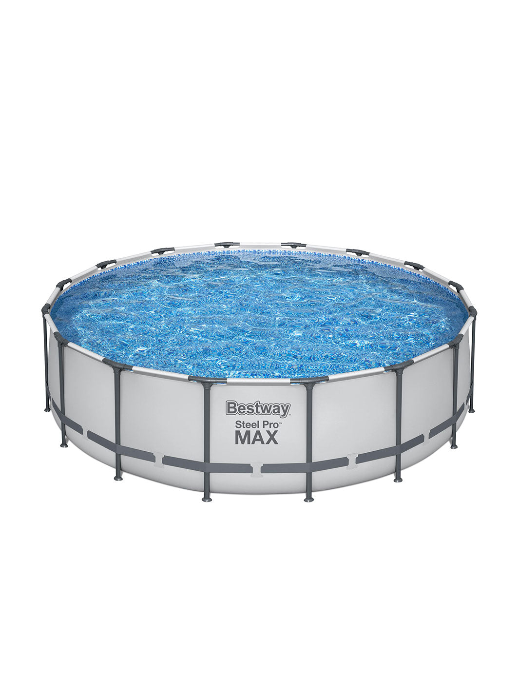 Set de Alberca estructural Redonda 4.88m x 1.22m - Steel Pro MAX