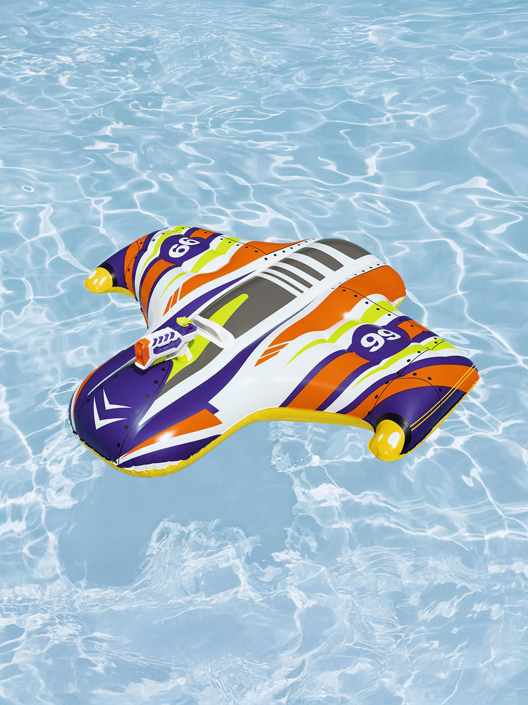 Flotador Montable Nave Espacial Inflable Splash Shuttle 1.17 m