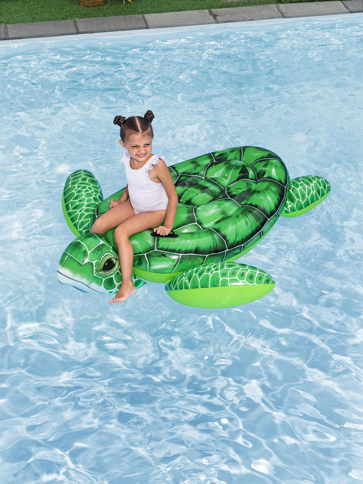 Flotador Montable Tortuga Inflable Tidal Turtle 1.53 m para Alberca