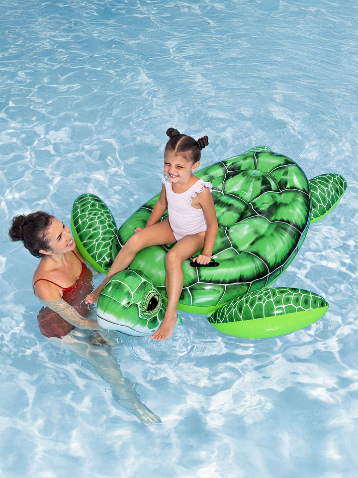 Flotador Montable Tortuga Inflable Tidal Turtle 1.53 m para Alberca