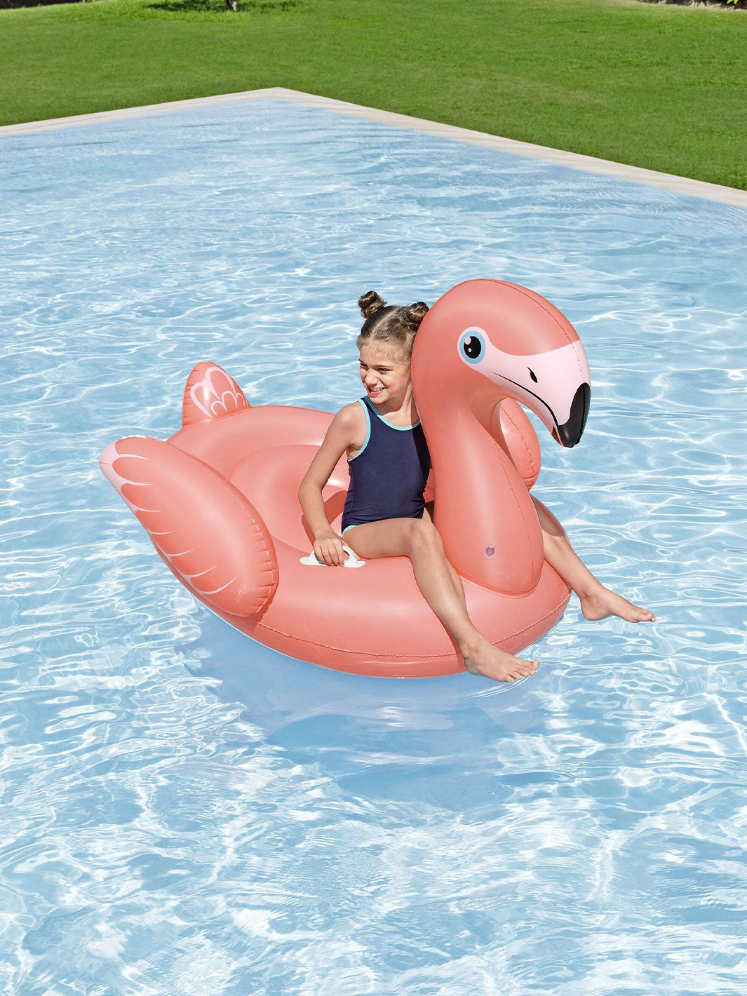 Flotador Flamenco Inflable Bestway Fancy 1.38 m para Niños