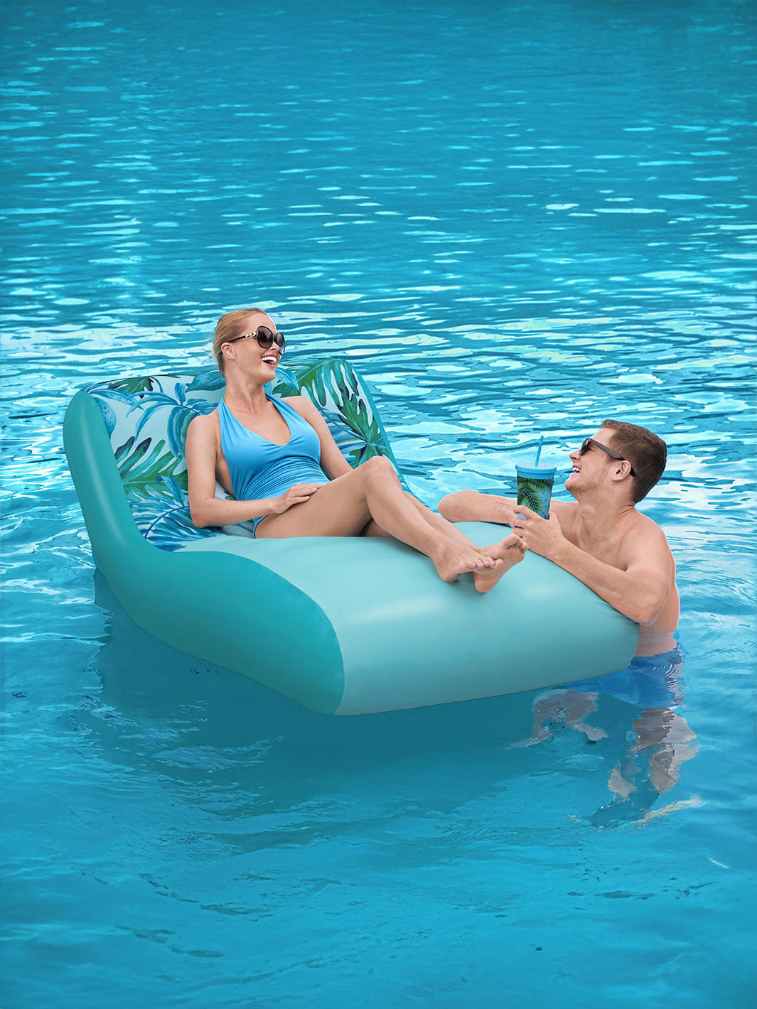 Flotador Colchoneta inflable de tela