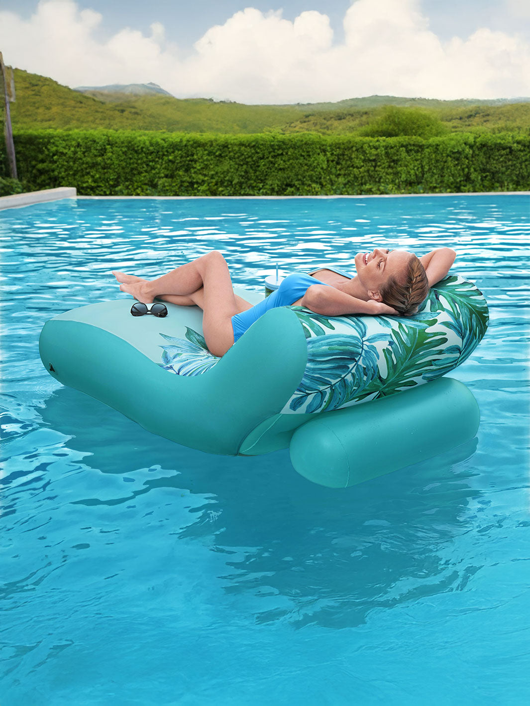 Flotador Colchoneta inflable de tela