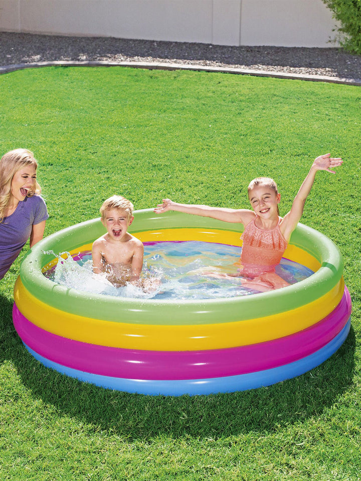 Alberca Inflable Infantil Bestway Swim Squad 1.57 m Multicolor