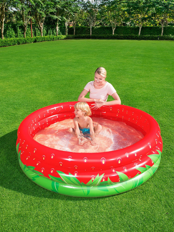 Alberca Inflable Infantil Bestway Sweet Strawberry 1.68 m