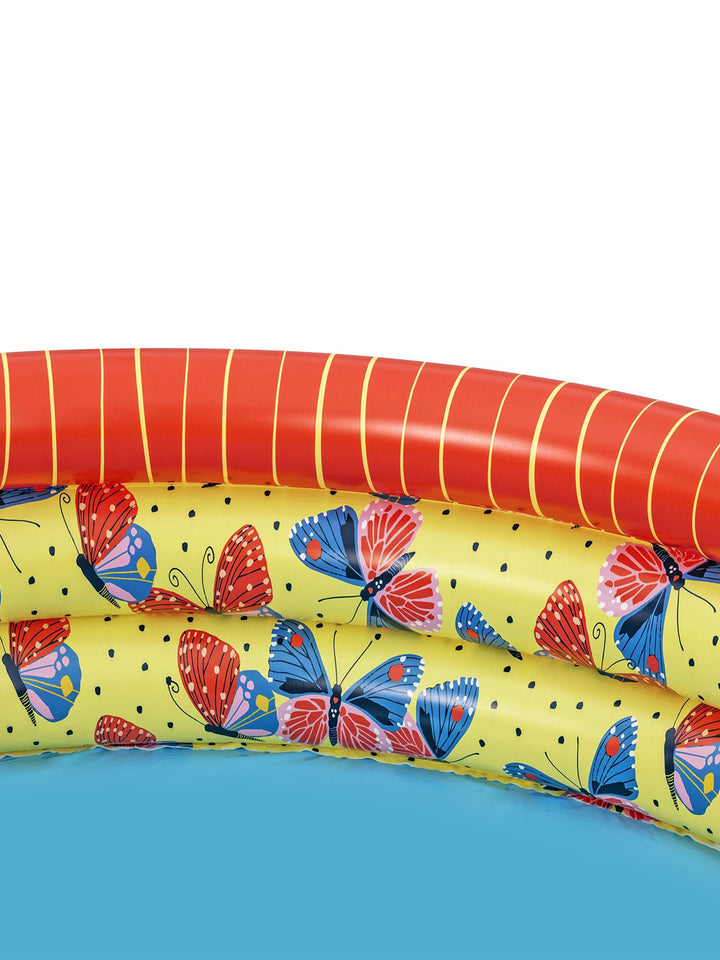 Alberca Inflable Infantil Bestway Beautiful Butterfly 1.68 m