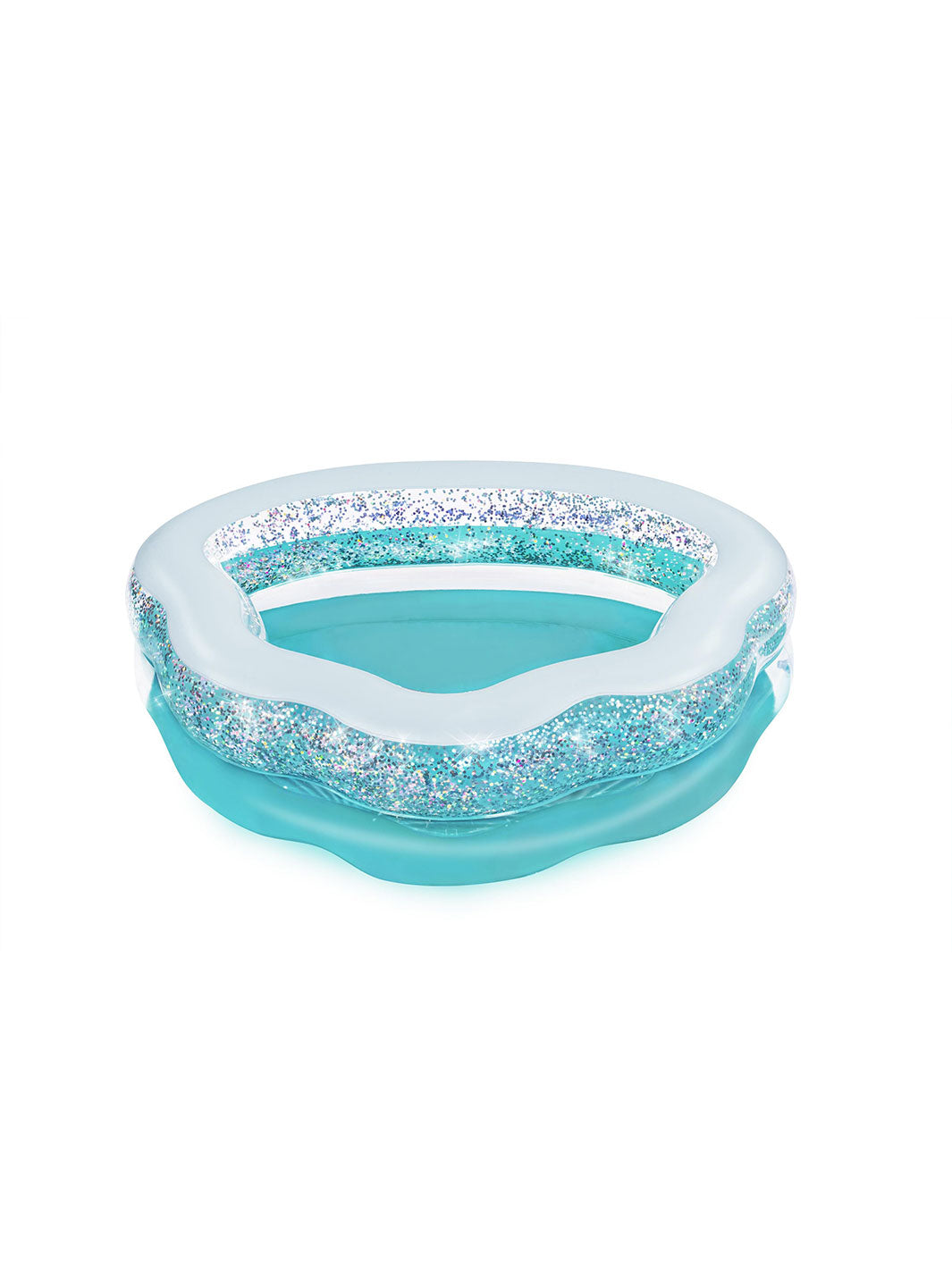 Alberca Inflable Infantil Bestway Sparkle Shell 1.50 m con Brillos