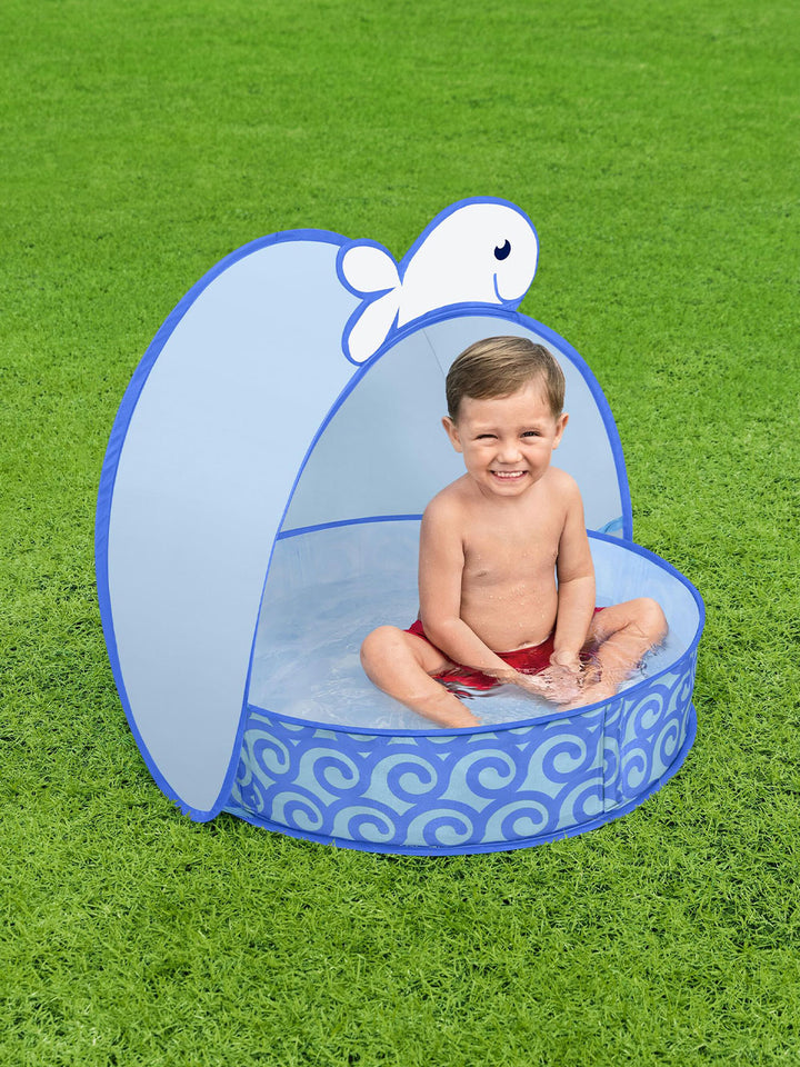 Alberca Inflable para Bebé Bestway Pop-Up con Sombra 78 cm