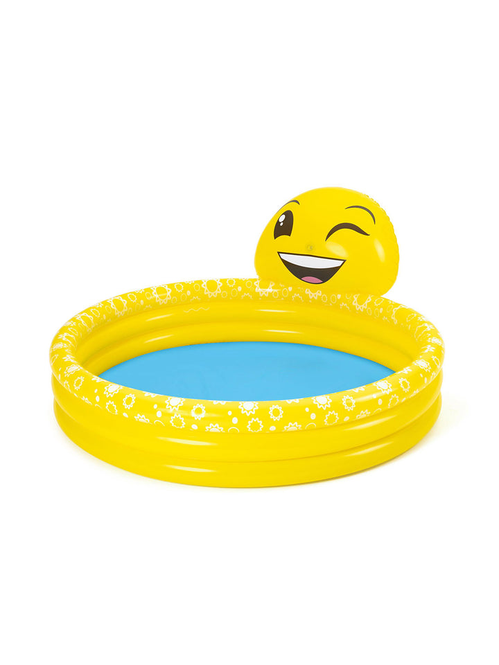 Alberca Inflable Infantil Bestway Summer Smiles 1.65 m con Rociador