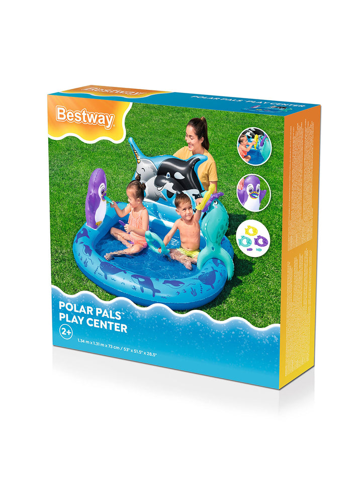 Centro de Juegos Acuático Infantil Bestway Polar Pals 1.34 m