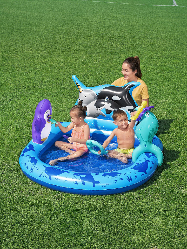 Centro de Juegos Acuático Infantil Bestway Polar Pals 1.34 m