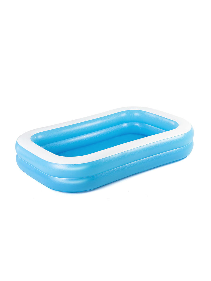 Alberca Inflable Rectangular Bestway Azul Familiar 2.62 m