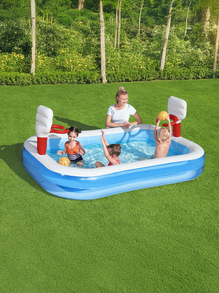 Alberca Inflable Bestway con Canasta de Basketball 2.51 m