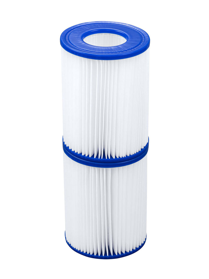 Cartucho Filtro Alberca Bestway Tipo II 10.6x13.6 cm (2 pzas)
