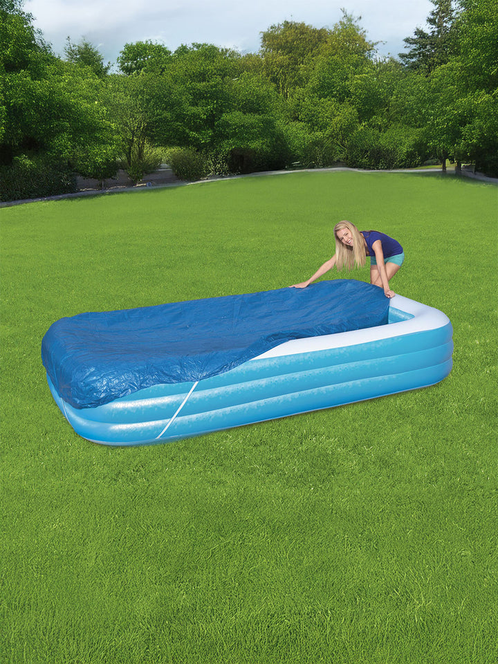 Cubierta Rectangular Bestway para Alberca Inflable 3.05 m x 1.83 m