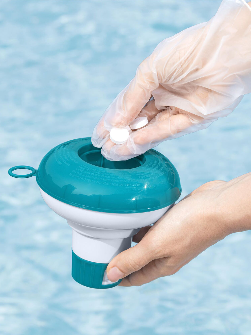 Dispensador Flotante de Químicos Bestway 12.5 cm para Alberca