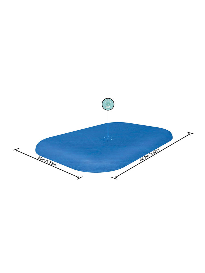 Cubierta Rectangular Bestway para Alberca Inflable 2.62 m x 1.75 m