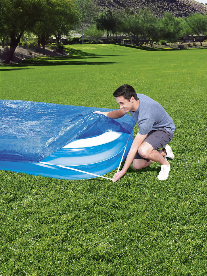 Cubierta Rectangular Bestway para Alberca Inflable 2.62 m x 1.75 m