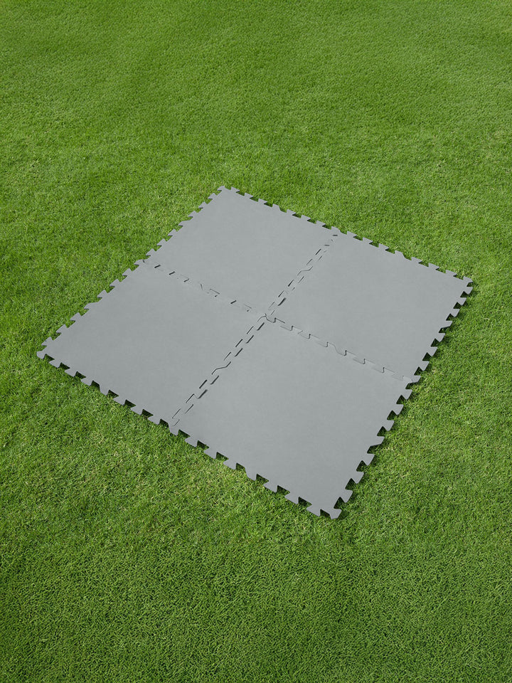 Protector de Piso para Alberca Bestway 50x50 cm Pack 9 Piezas