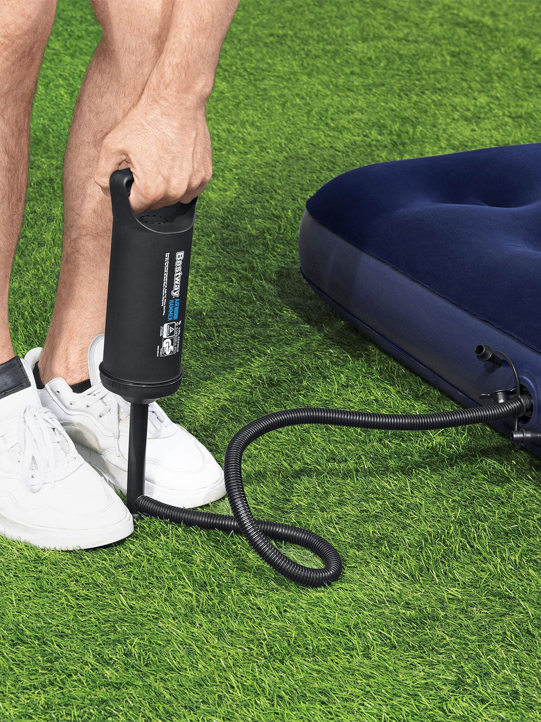 Bomba de Aire Manual Bestway Air Hammer 850 ml con Válvulas