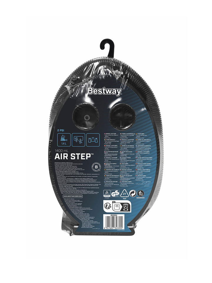 Bomba de Aire Manual Bestway Air Step 1400 ML con Adaptadores