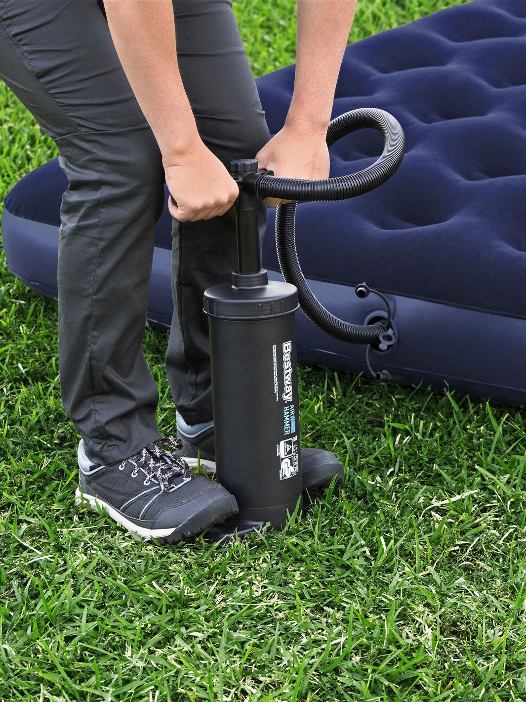 Bomba de Aire Manual Bestway Air Hammer 2800 ml 37 cm