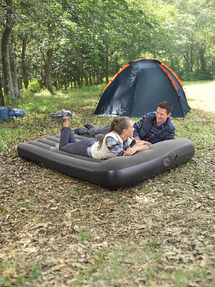 Colchón Inflable Queen Bestway Tritech con Bomba USB 2.03 m
