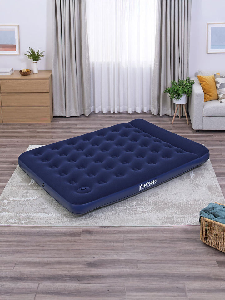 Colchón Inflable Queen Bestway con Bomba de Pie 2.03 m x 1.52 m