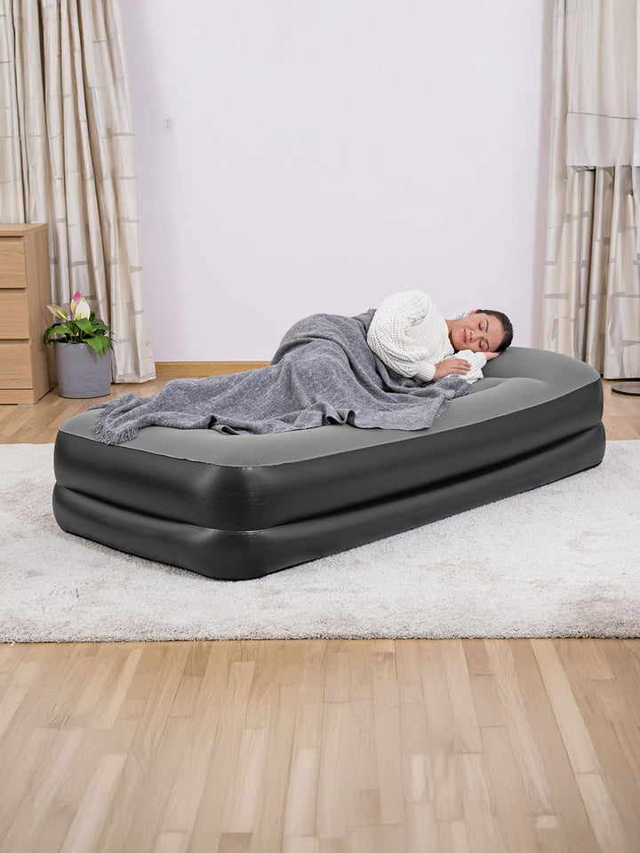 Colchón Inflable Bestway Tritech Twin 1.91 m con Bomba Eléctrica