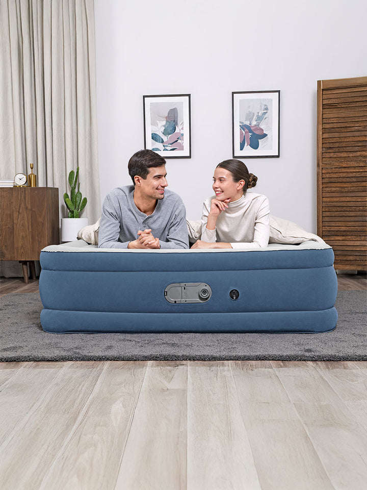 Colchón Inflable Queen Bestway AlwayzAire 2.03 m x 1.52 m x 46 cm