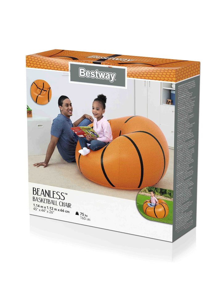 Sillón Inflable Infantil Bestway Beanless Diseño Balón 1.14 m