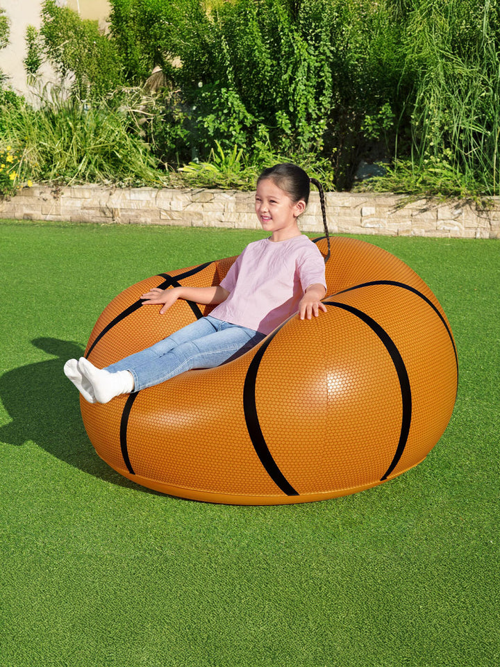 Sillón Inflable Infantil Bestway Beanless Diseño Balón 1.14 m