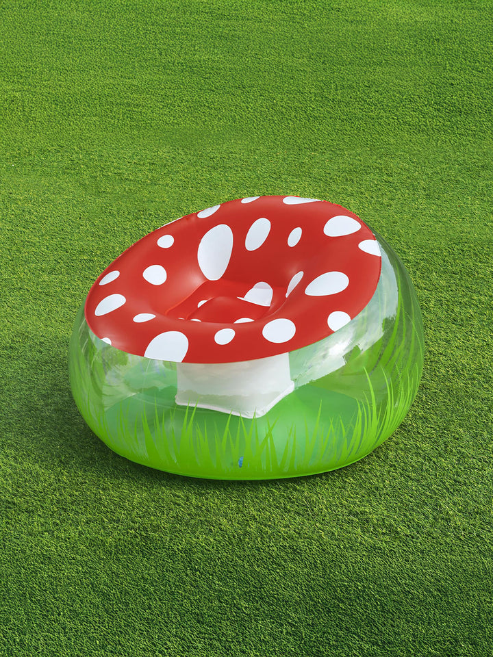 Sillón Inflable Infantil Bestway Mighty Mushroom 1.12 m