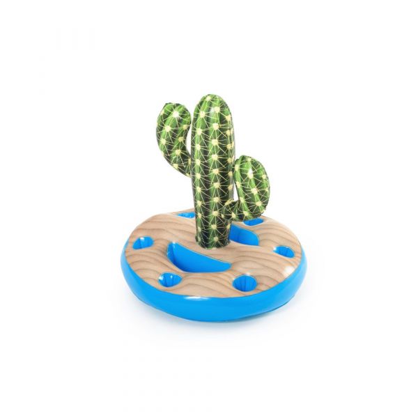 Porta vasos inflable figura de cactus 94cm x 70cm (37 x 27.5pulg)