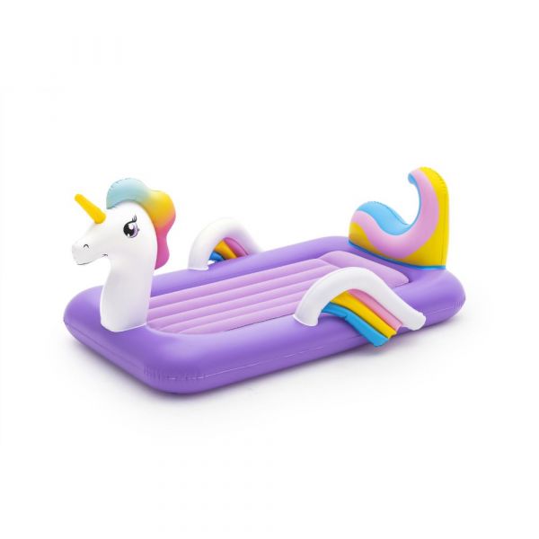 Colchon infalble infantil deco/unicornio 1.96mx1.04mx84cm (77x41x33pulg)