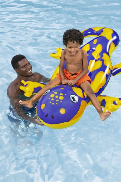 Hinchable doble Splashin' Salamander™ de Bestway® para niños 1,91 m x 1,19 m